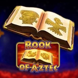 Book of Aztec logo by Amatic Industries at Scored CasinoBook of Aztec