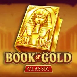 Book of Gold Classic online game logo by Playson on scoredcasinoo.se