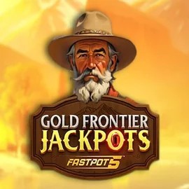 Gold Frontier Jackpots FastPot5 game by Yggdrasil – logo hosted on Scored Casino