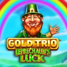 Gold Trio Leprechaun's Luck game by Playtech – logo hosted on Scored Casino