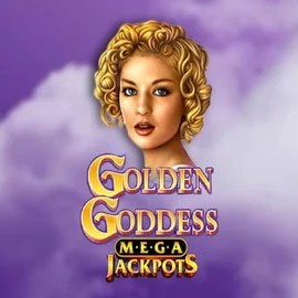 Golden Goddess Megajackpots online game logo by IGT on scoredcasinoo.se
