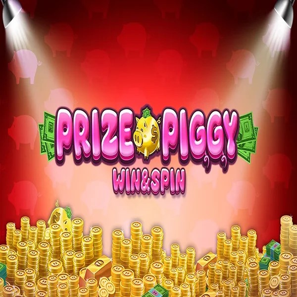 Official Slots logo: Prize Piggy Win &amp; Spin by Inspired Gaming at Scored Casino