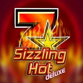 Sizzling Hot Deluxe logo by Novomatic at Scored Casino