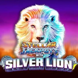 Stellar Jackpots with Silver Lion slot visual from Lightning Box Game available on scoredcasinoo.se
