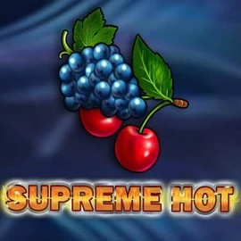 Supreme Hot slot logo by Amusnet Interactive at Scored Casino