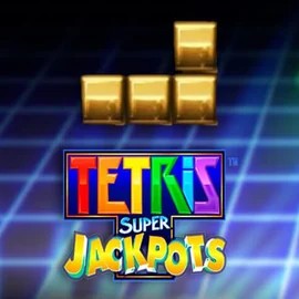 Tetris Super Jackpots casino game by WMS – featured logo at Scored Casino