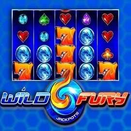 Wild Fury Jackpots slot logo by IGT at Scored Casino