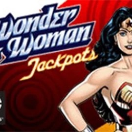Wonder Woman Jackpots logo by Amaya Scored Casino